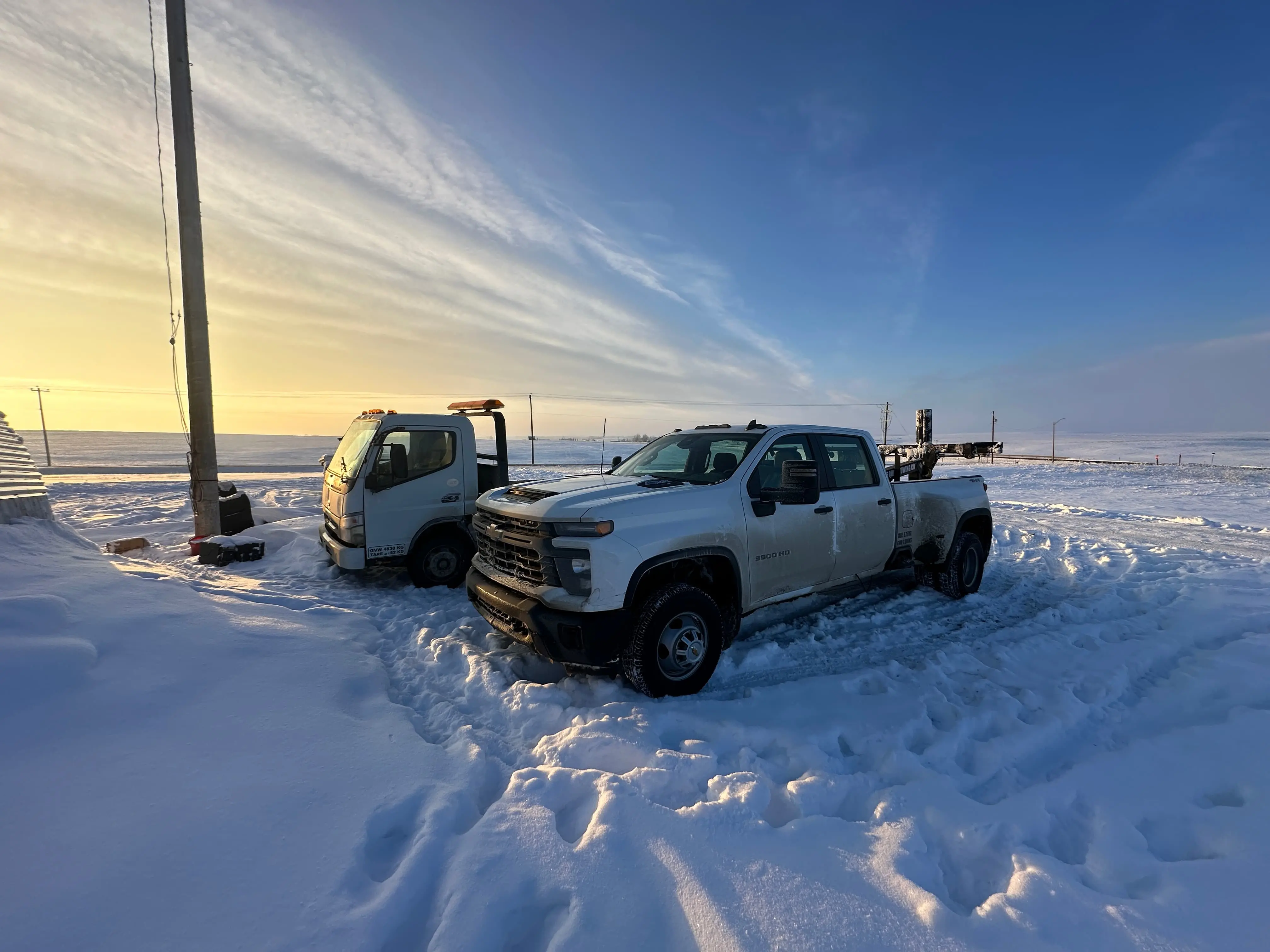 Ford F150 loaded on i-Tow flatbed